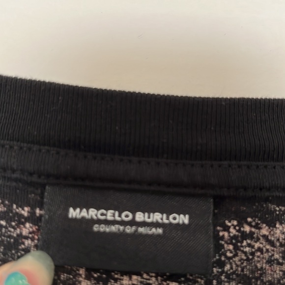 authentic marcelo burlon wings t-shirt - Picture 3 of 5